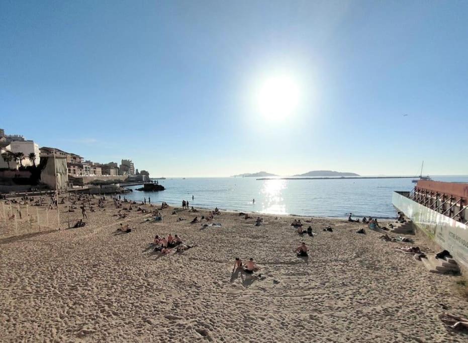 Loft Spacieux-2 Min De La Plage Marseille Extérieur photo